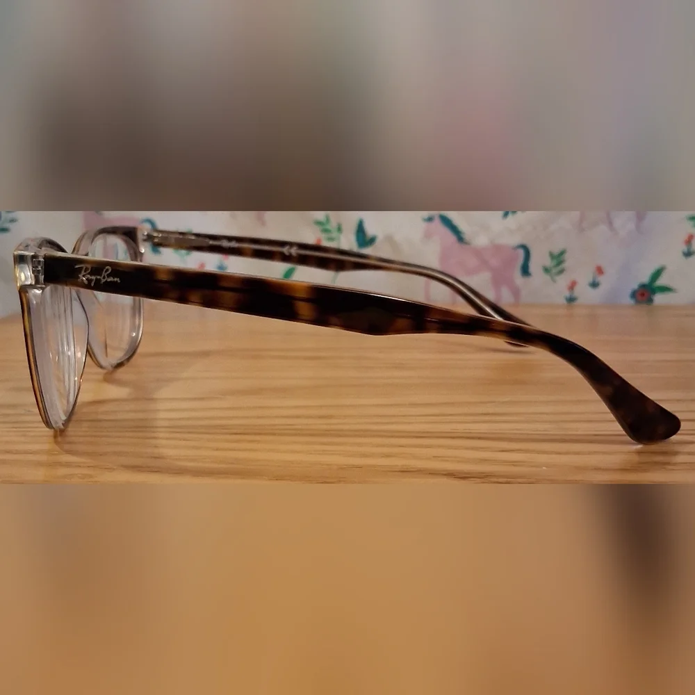EUC Ray-Ban RB5369 Tortoise Havana Casual Everyday Unisex Reading Glasses Frames